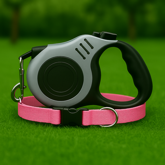 FlexiTrek – Gray Retractable Leash