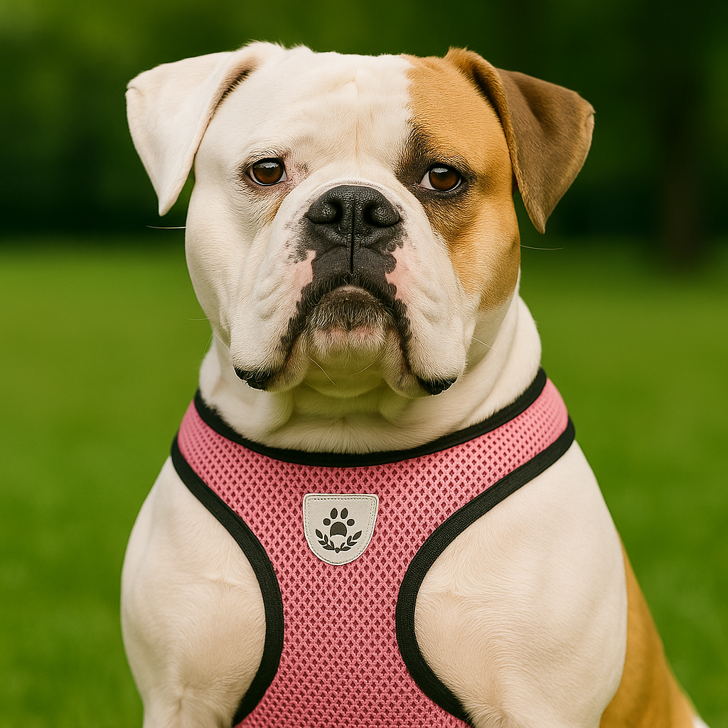 PupSafe – Pink Reflective Harness & Leash Set
