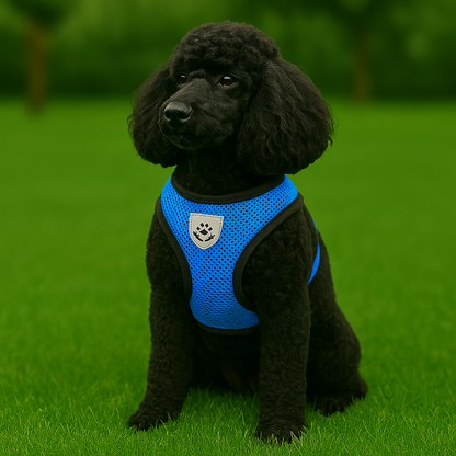 PupSafe – Blue Reflective Harness & Leash Set