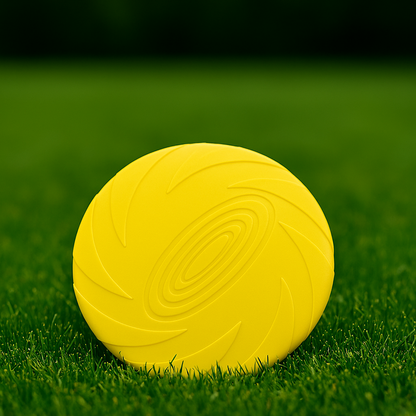 FlyDisc Yellow – Dog Frisbee
