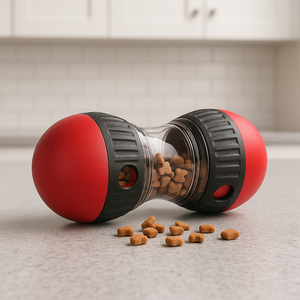 SnackRoller Red & Black – Treat Toy