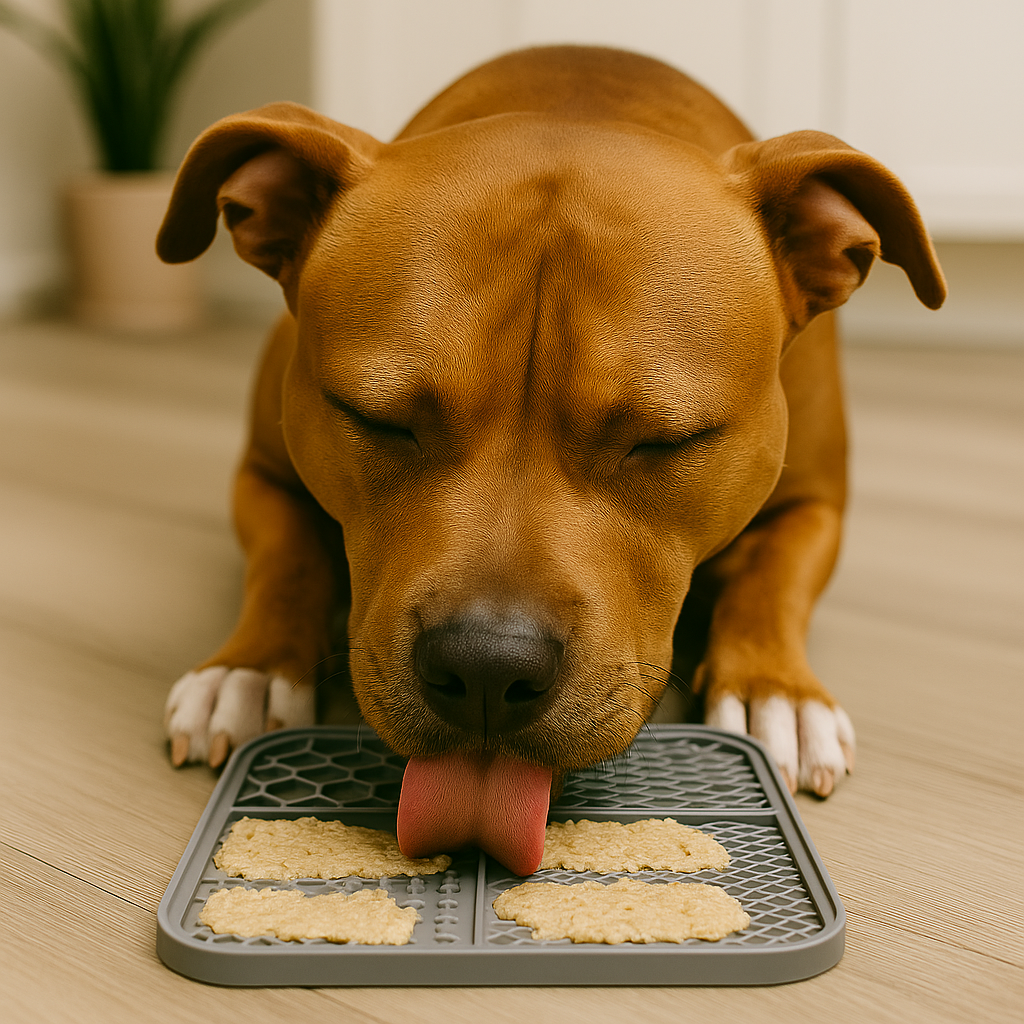 PupLick Gray – Silicone Lick Mat