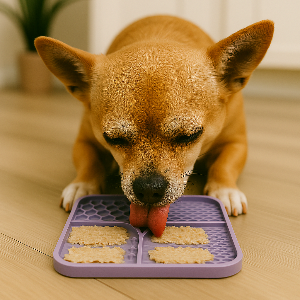 PupLick Purple – Silicone Lick Mat