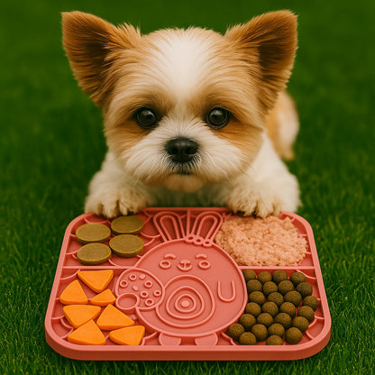 PupLick Red – Silicone Lick Mat