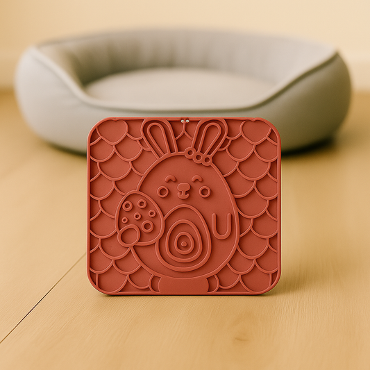 PupLick Red – Silicone Lick Mat