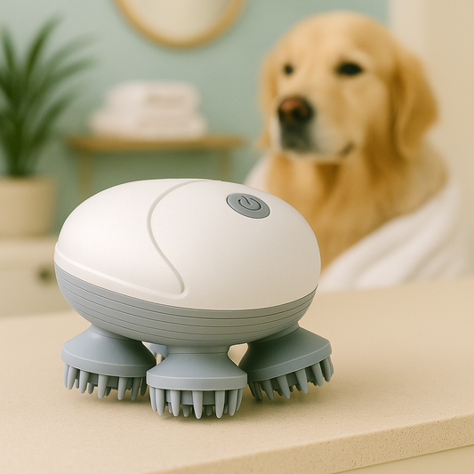 Pawssage White – Pet Head Massager