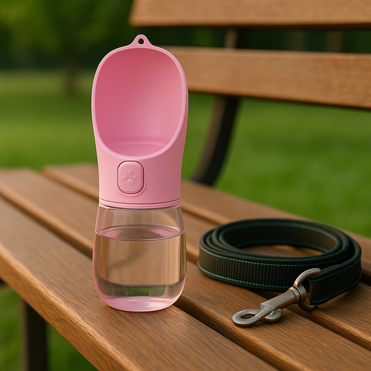 PupSip Pink – Dog Water Bottle