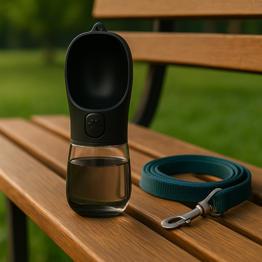 PupSip Black – Dog Water Bottle