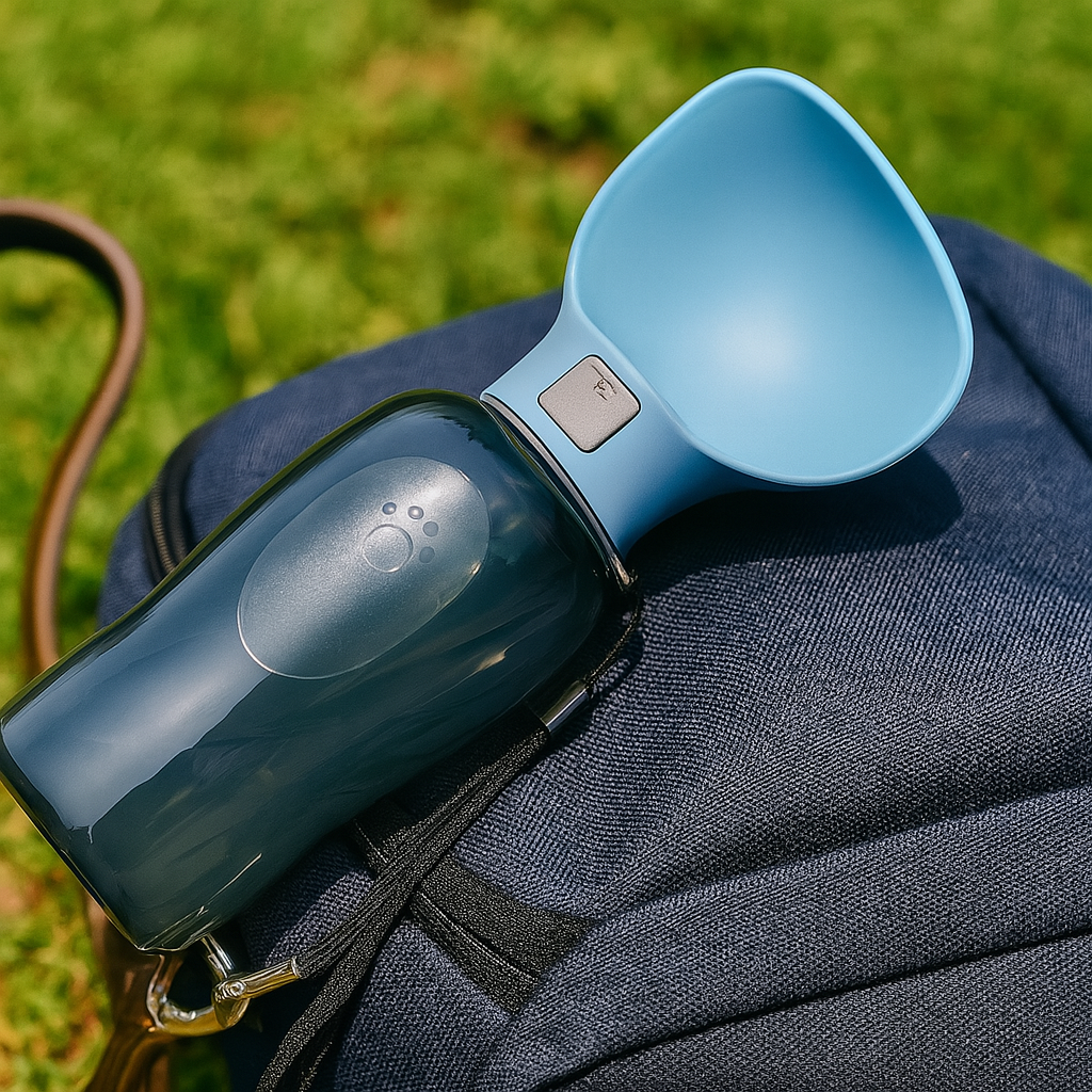 PupSip Leaf Blue – Pet Water Bottle