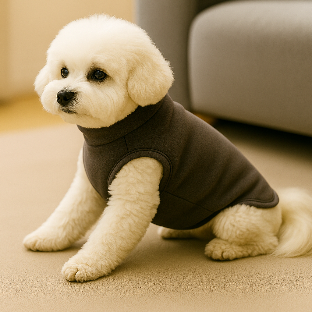 CozyPuff Gray – Winter Vest