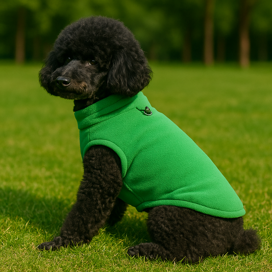 CozyPuff Green – Winter Vest