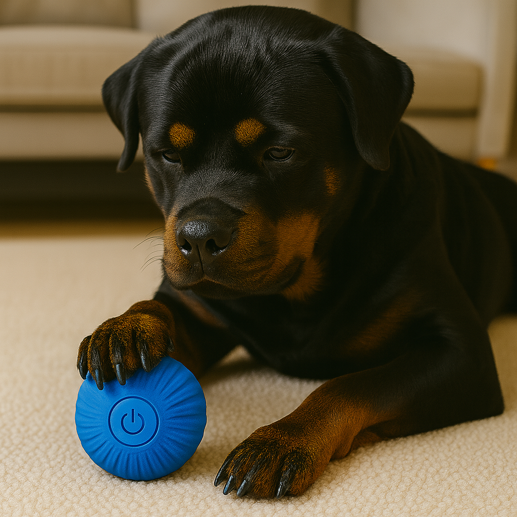 JumpBall – Smart Dog Toy (Blue)