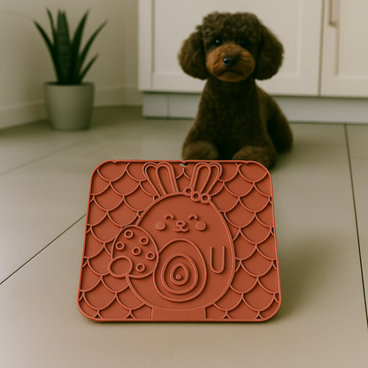 PupLick Red – Silicone Lick Mat