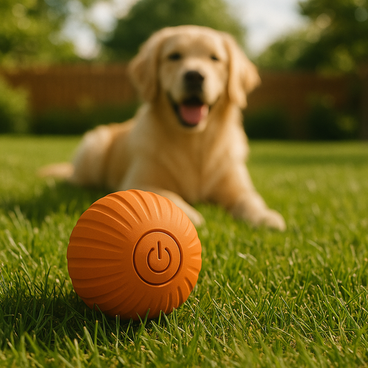 JumpBall – Smart Dog Toy (Orange)