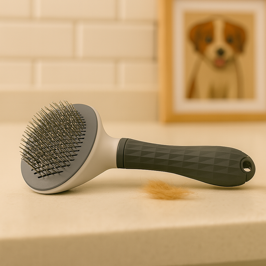 FurEase Gray – Pet Brush