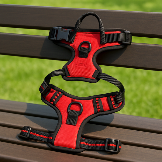 PupAir – Red Reflective Chest Vest